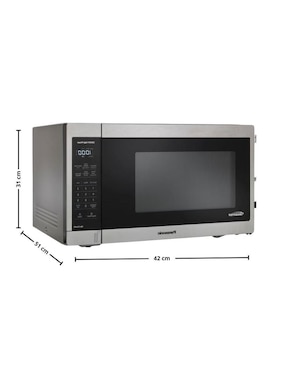 Horno de microondas convencional Panasonic modelo NN-SC649SRFH de 1.3 pies