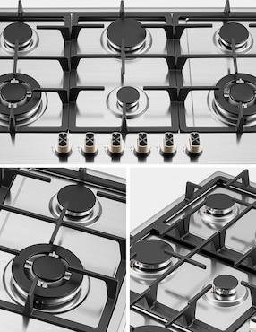 Parrilla a gas lp empotrable Hisense