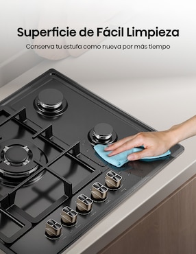 Parrilla a gas lp empotrable Hisense