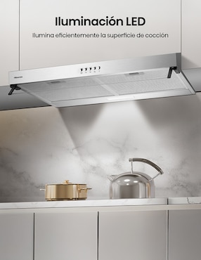 Campana de pared Hisense HUH701SS de acero