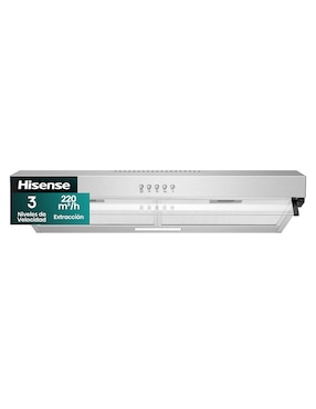 Campana de pared Hisense HUH701SS de acero