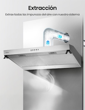 Campana de pared Hisense HUH701SS de acero