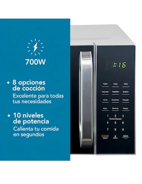 Horno de microondas convencional Shtark modelo SHT25L de 0.7 pies