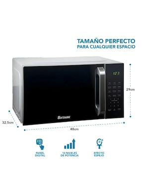 Horno de microondas convencional Shtark modelo SHT25L de 0.7 pies