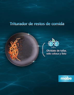 Lavavajillas de empotre Mabe 12 servicios DM1260TPSS