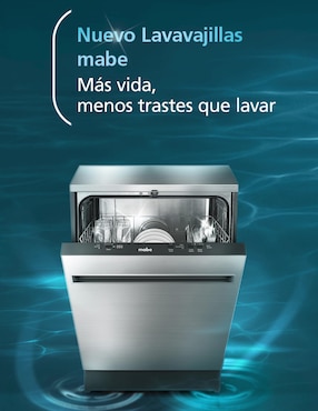 Lavavajillas de empotre Mabe 12 servicios DM1260TPSS