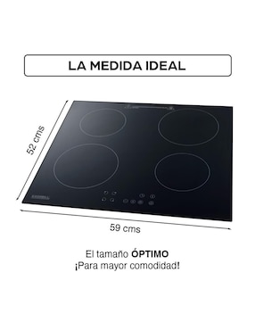Parrilla a inducción empotrable Kashbill