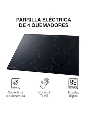 Parrilla a inducción empotrable Kashbill