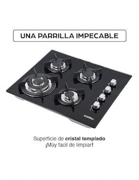 Parrilla a gas lp empotrable Kashbill