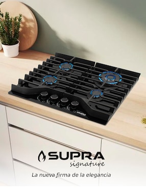 Parrilla a gas lp empotrable Supra