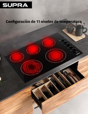 Parrilla eléctrica empotrable Supra