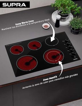 Parrilla eléctrica empotrable Supra