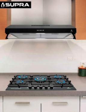 Parrilla a gas lp empotrable Supra