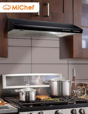 Campana plana Michef Aria N-60 de acero inoxidable