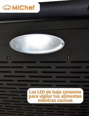 Campana plana Michef Aria N-60 de acero inoxidable