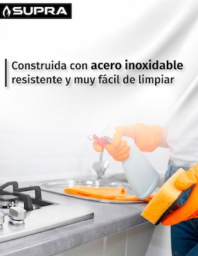 Parrilla a gas lp empotrable Supra