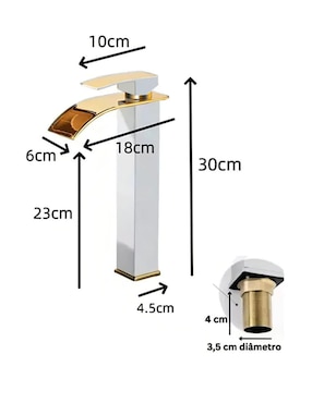 Monomando para baño Lab.G