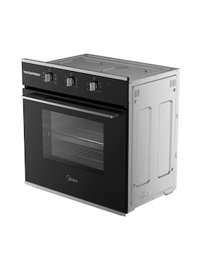 Horno eléctrico Midea TasteExpress MEO24BI1EFB capacidad 2 pies