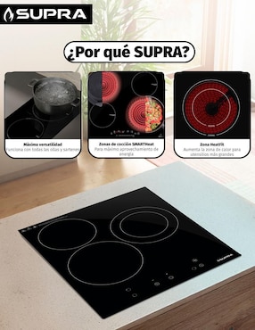 Parrilla eléctrica empotrable Supra