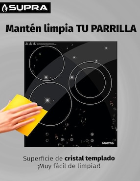 Parrilla eléctrica empotrable Supra