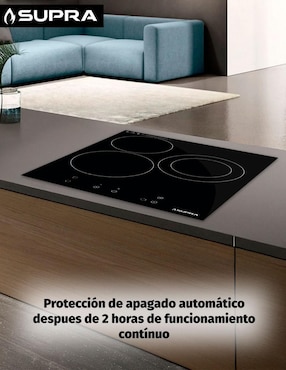Parrilla eléctrica empotrable Supra