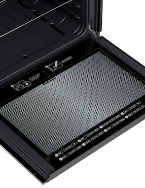 Combo Estufa empotrable a gas LP Acros 79.68 cm CABR4120G-HH de 6 quemadores + campana