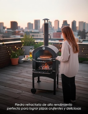 Horno para pizza Ilios Innova Vesuv para uso exterior