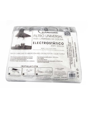 Combo De Filtros Sanaire 1 Electrostático Y 1 Carbón Activado