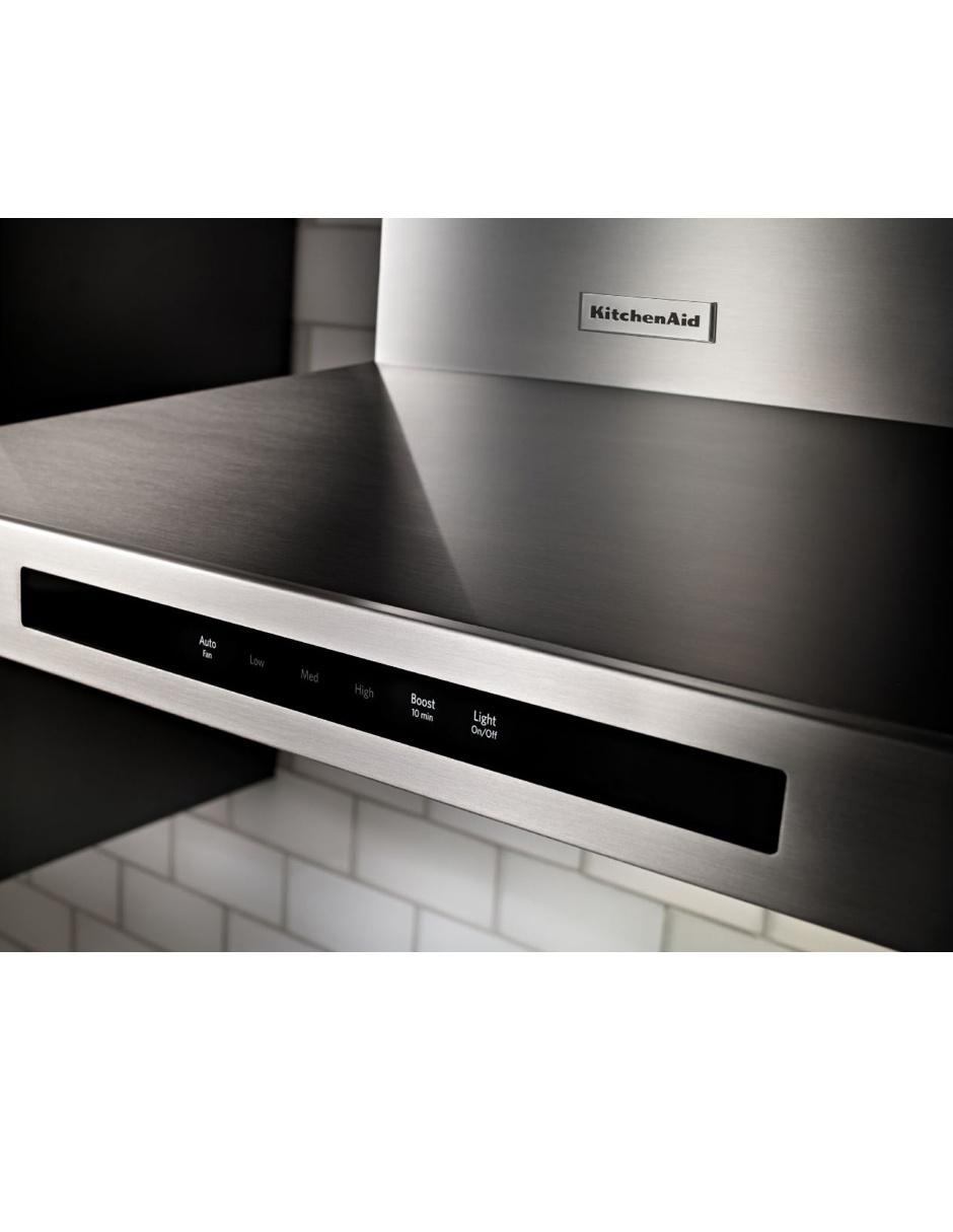 Campana de pared KVWB606DSS de acero inoxidable 5