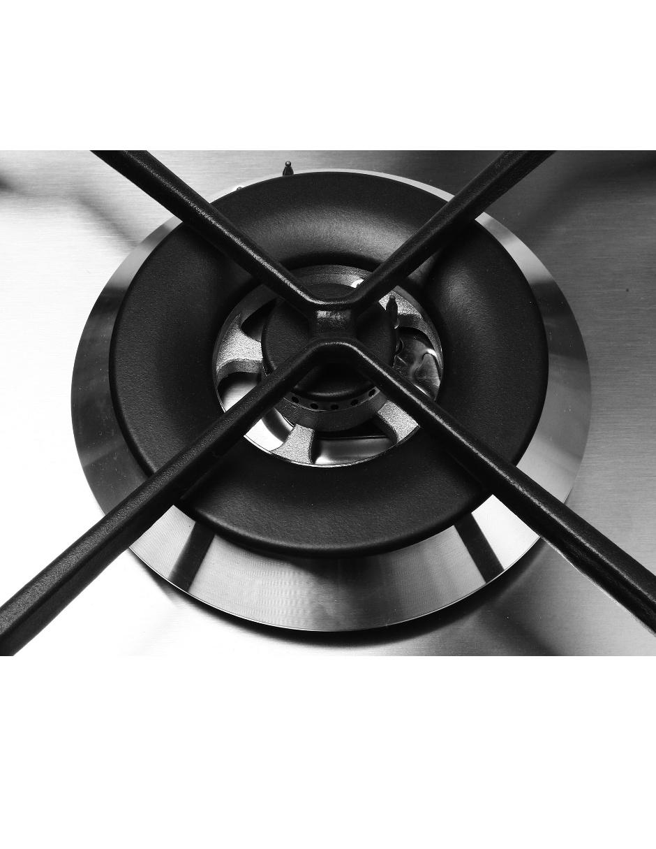 Parrilla de gas empotrable 4