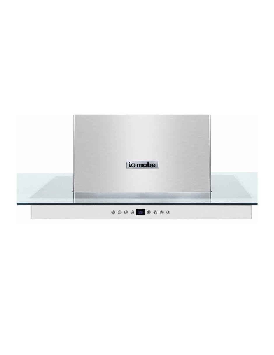 Campana de isla IO9018CI4I de acero inoxidable 2