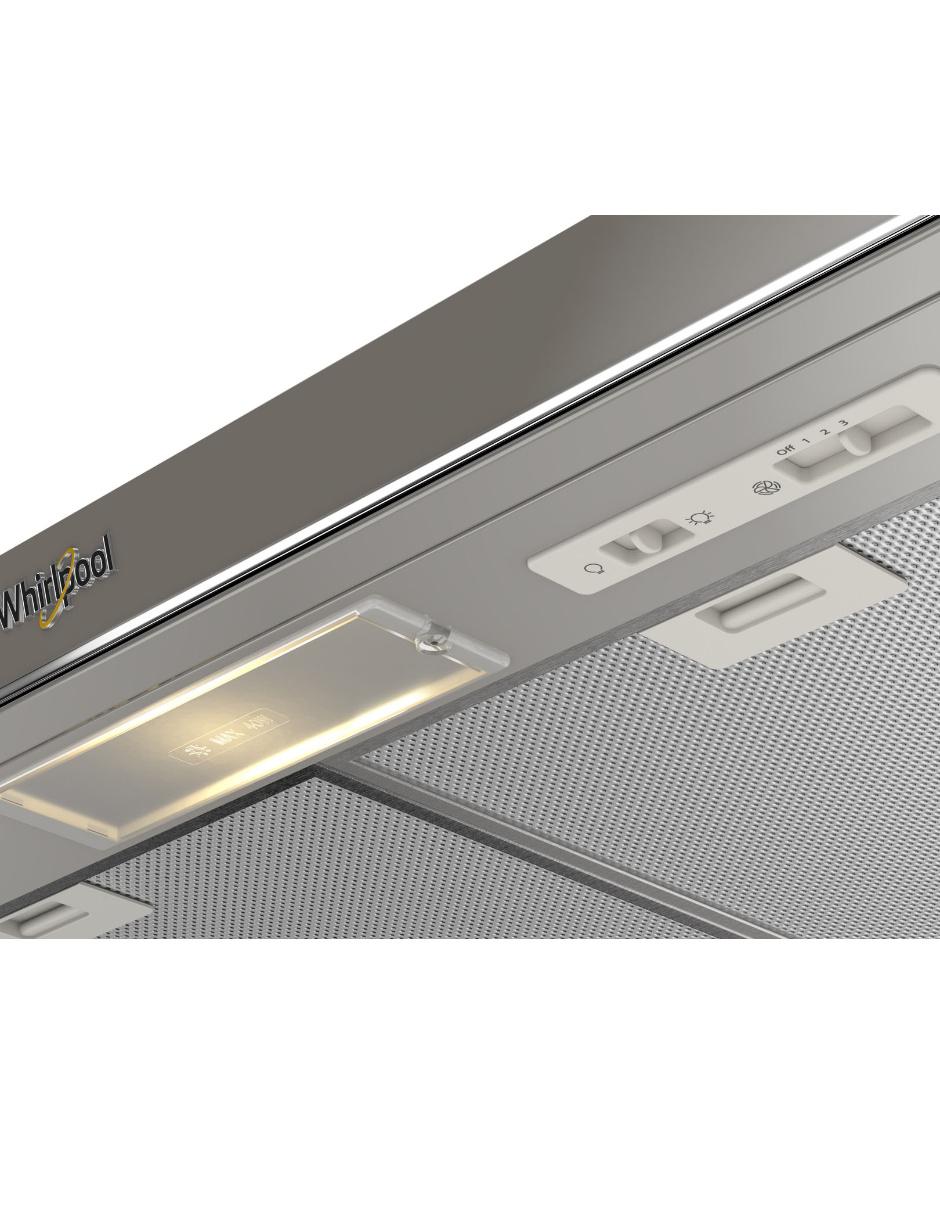 Campana de pared WH7610D de acero inoxidable 2