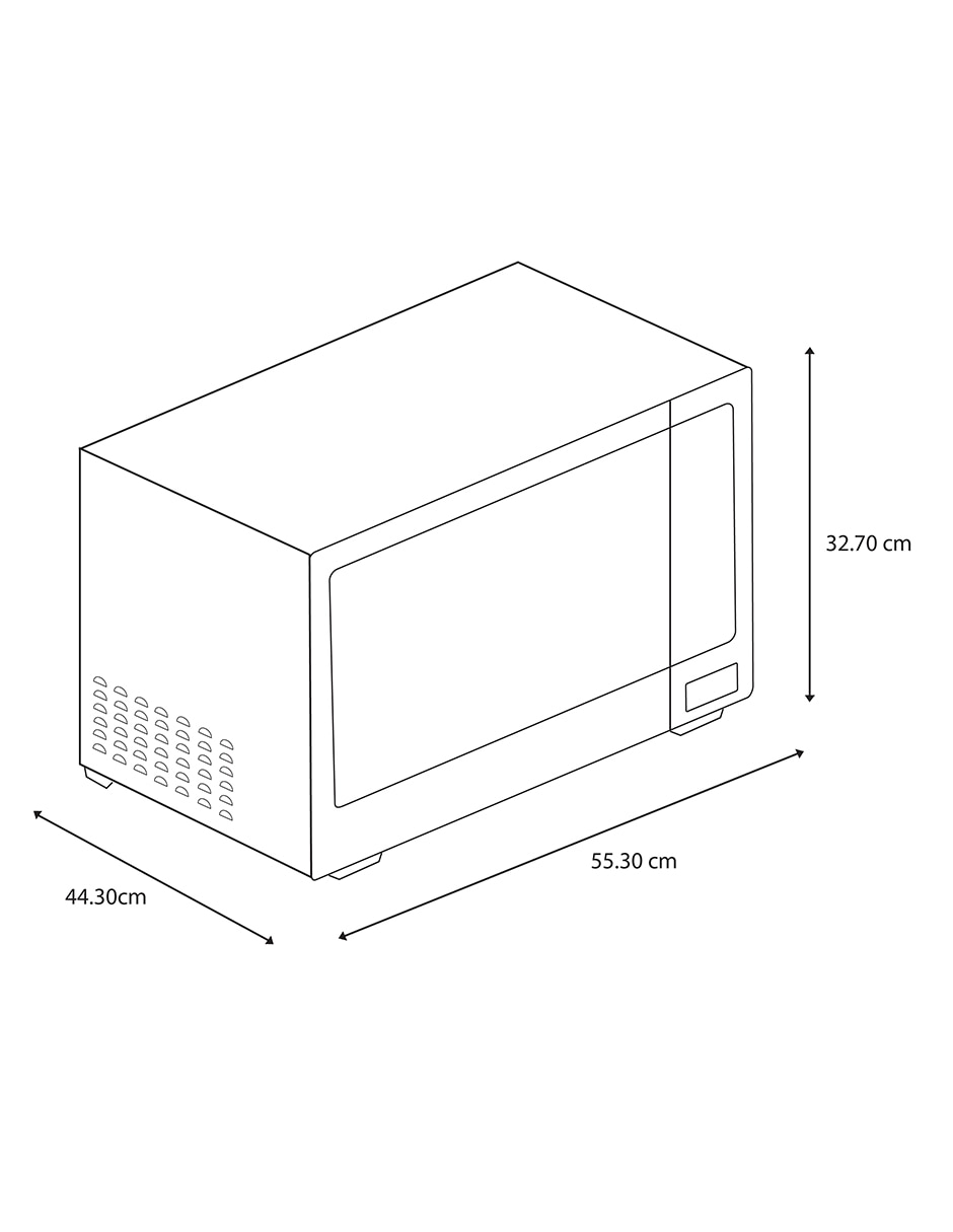 Horno de microondas con grill modelo PEB160SFSS de 1.6 pies cúbicos 10