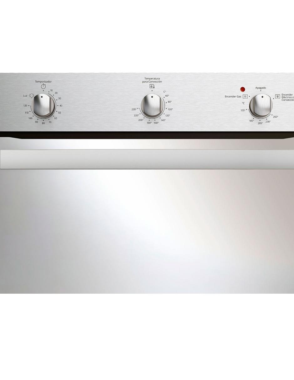 Horno a gas natural WOA120S capacidad 24 L 6