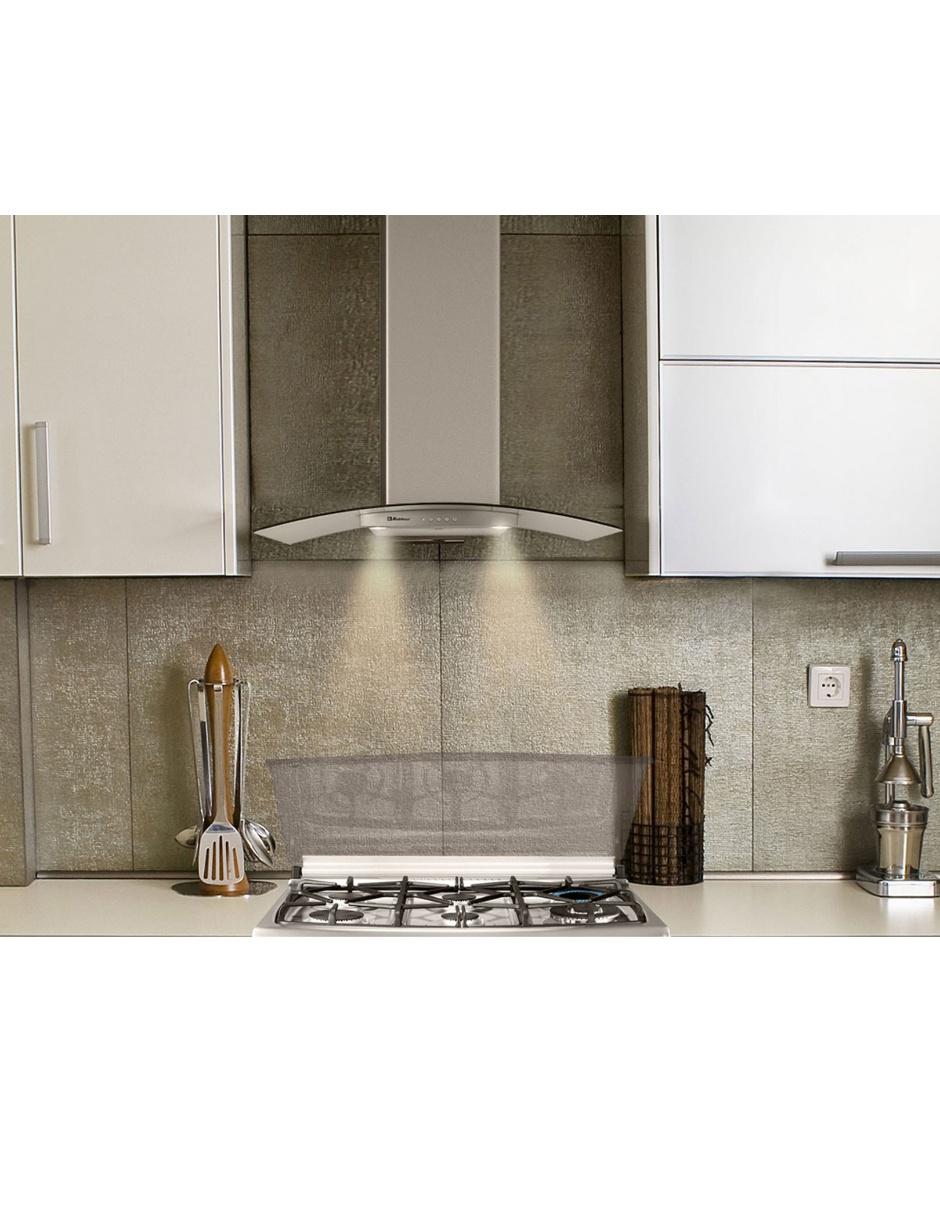 Campana de pared CEK-90P de acero inoxidable 3
