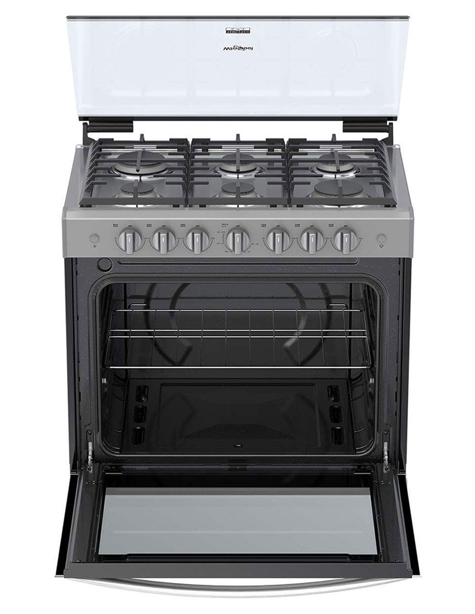 Estufa empotrable a Gas LP 76 cm WER3100D de 6 quemadores 10