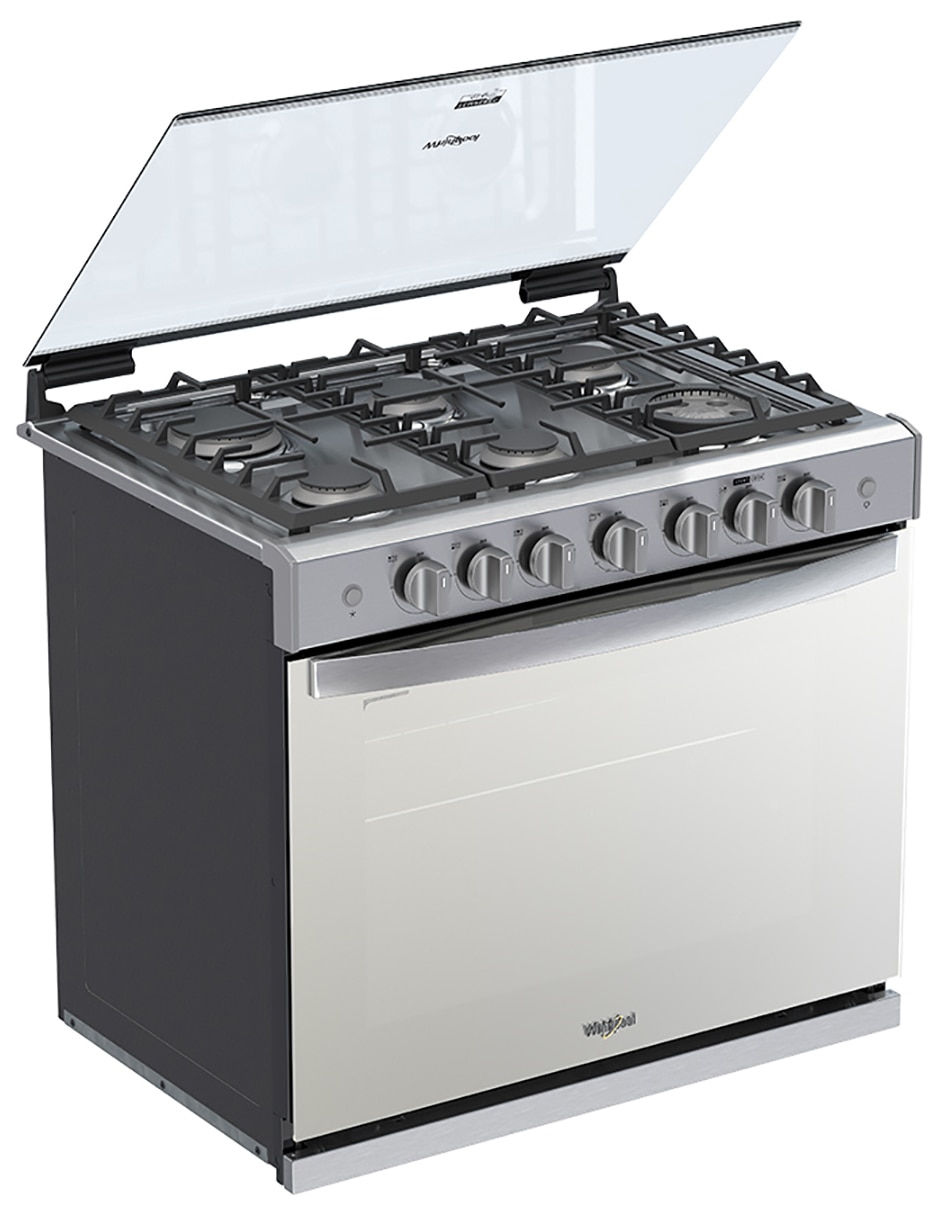 Estufa empotrable a Gas LP 76 cm WER5100S de 6 quemadores 3