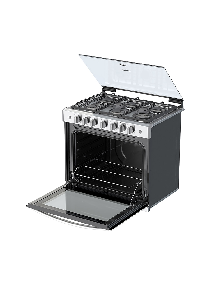 Estufa empotrable a Gas LP 76 cm WER5100S de 6 quemadores 6