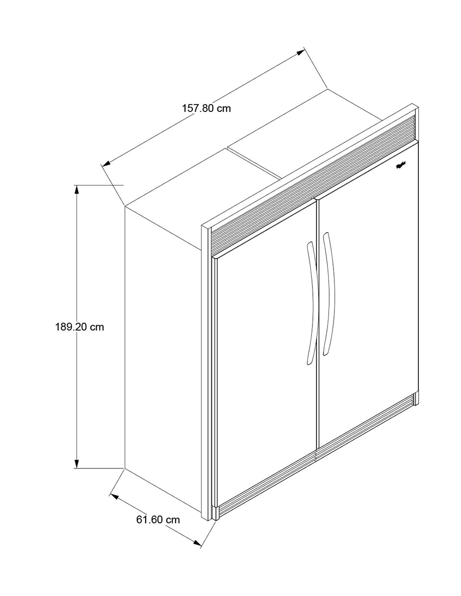 Refrigerador top mount 18 pies cúbicos no frost CCWSZ57L18DM 10