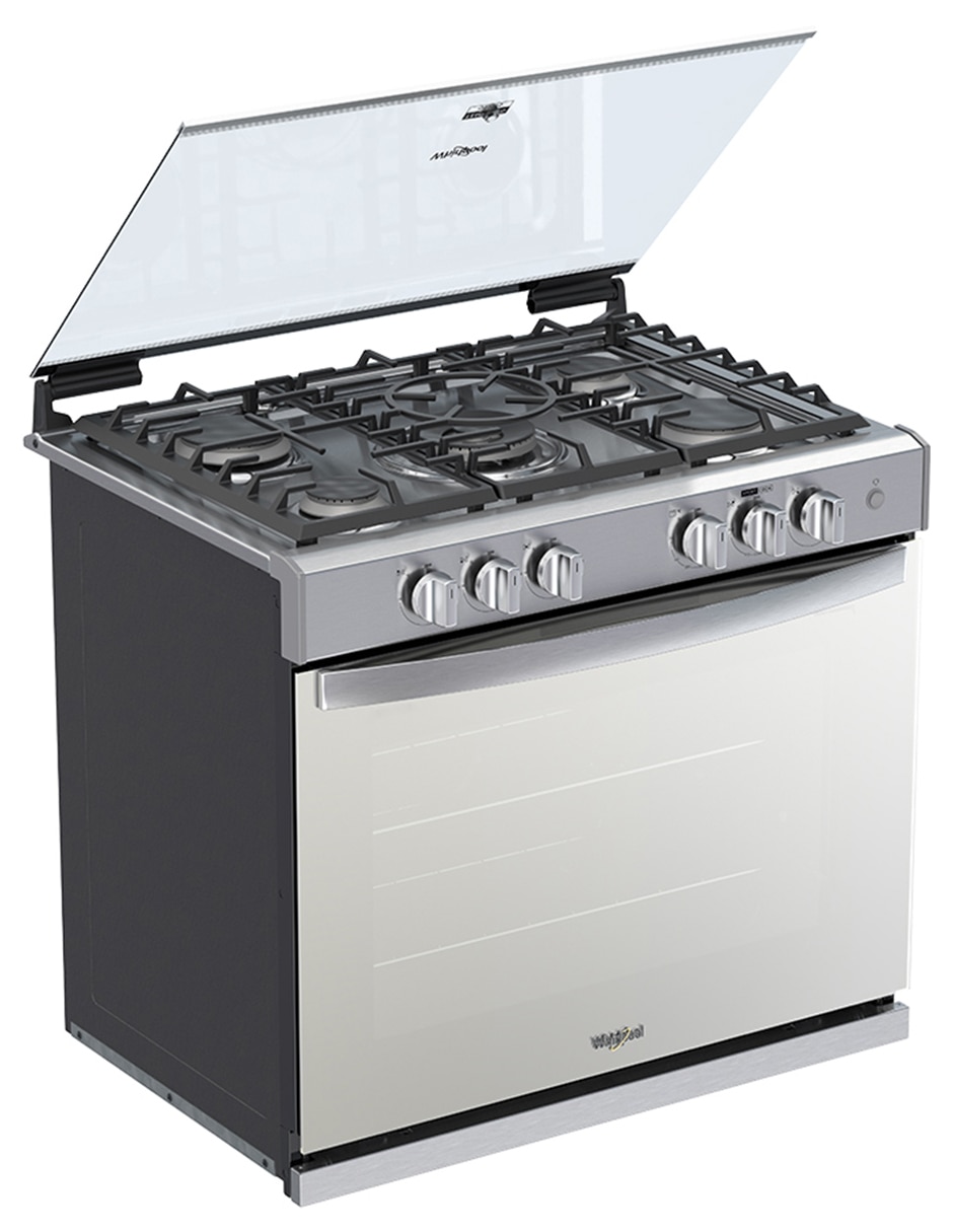 Estufa empotrable a Gas LP 76 cm WER7000S de 5 quemadores 2