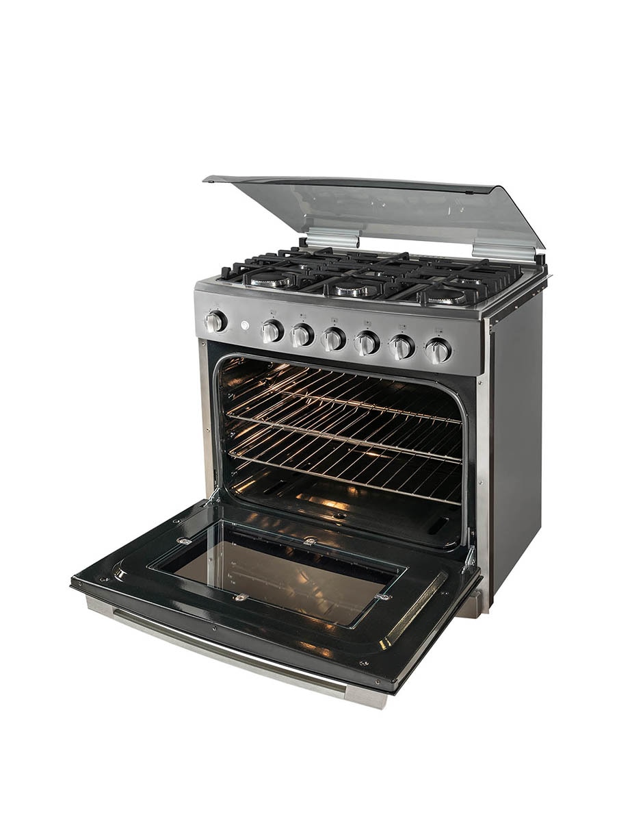 Estufa empotrable a Gas LP 79 cm EMGG8660SRX de 6 quemadores 7