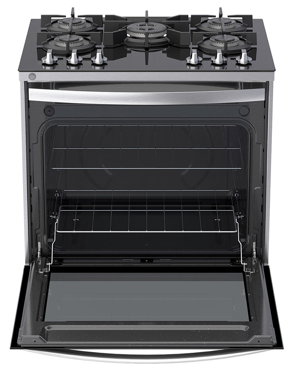 Estufa empotrable a Gas LP 76 cm WER7600S de 5 quemadores 2