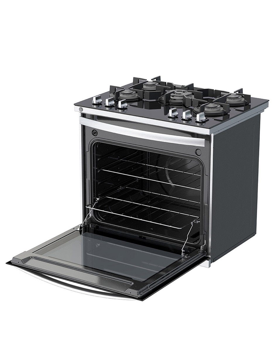 Estufa empotrable a Gas LP 76 cm WER7600S de 5 quemadores 3