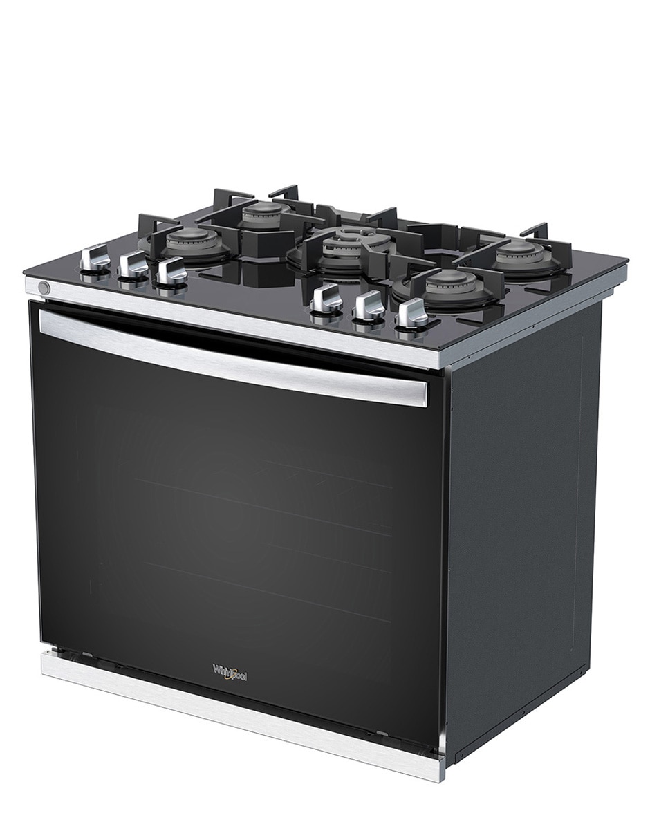Estufa empotrable a Gas LP 76 cm WER7600S de 5 quemadores 5