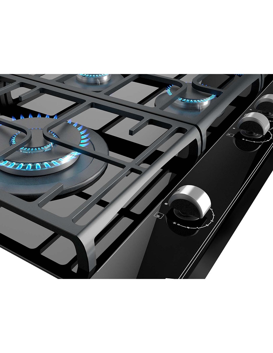 Parrilla a gas lp empotrable 7