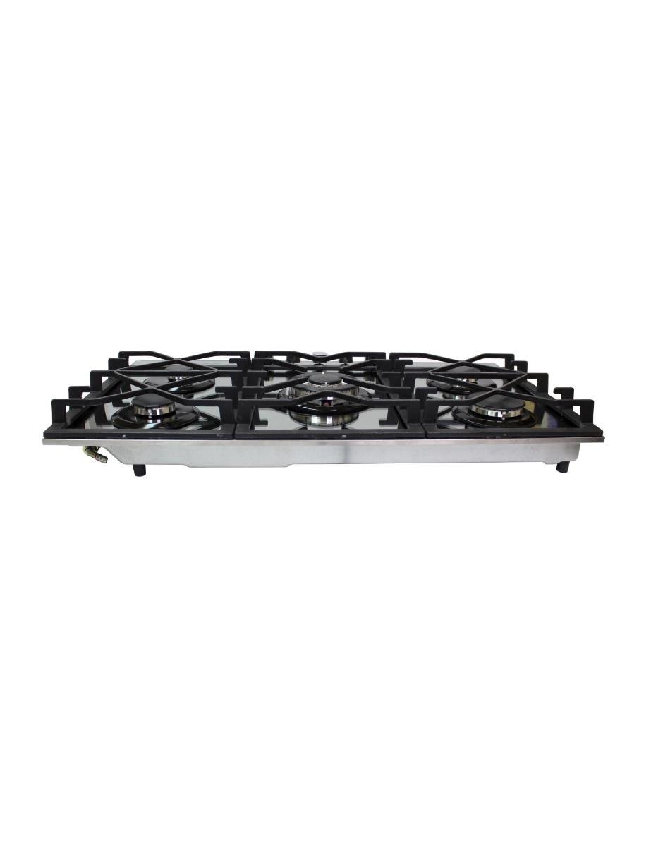 Parrilla a gas lp empotrable 17