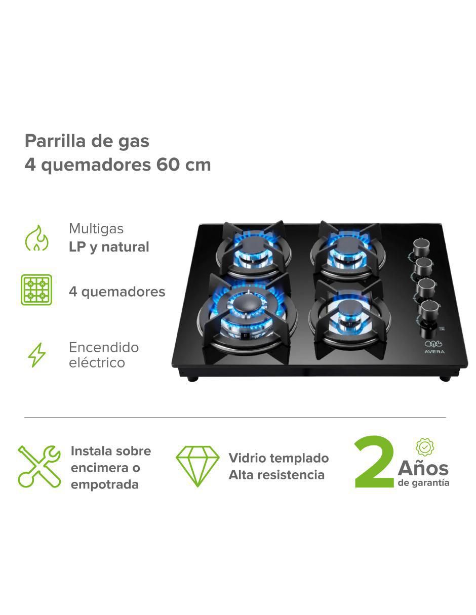 Parrilla multigas empotrable Premium 5