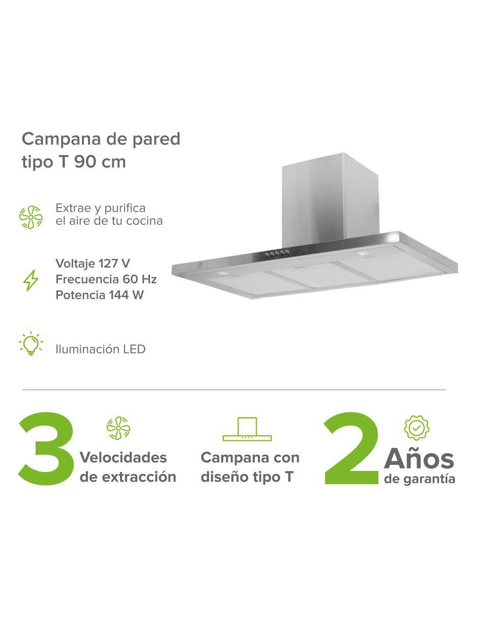 Campana de pared CEV90B de acero inoxidable 6