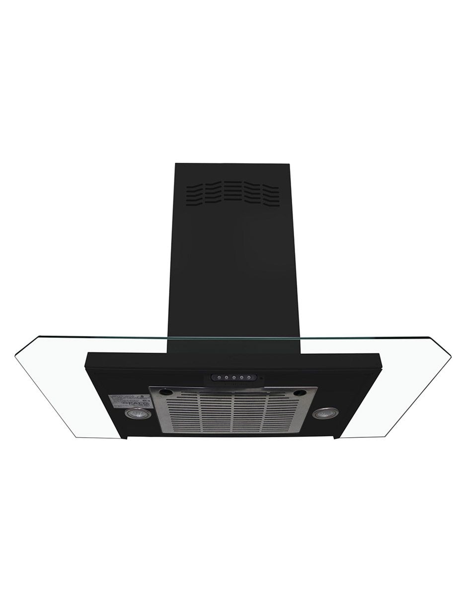 Campana de pared OPALO PAR 90CM de vidrio 3