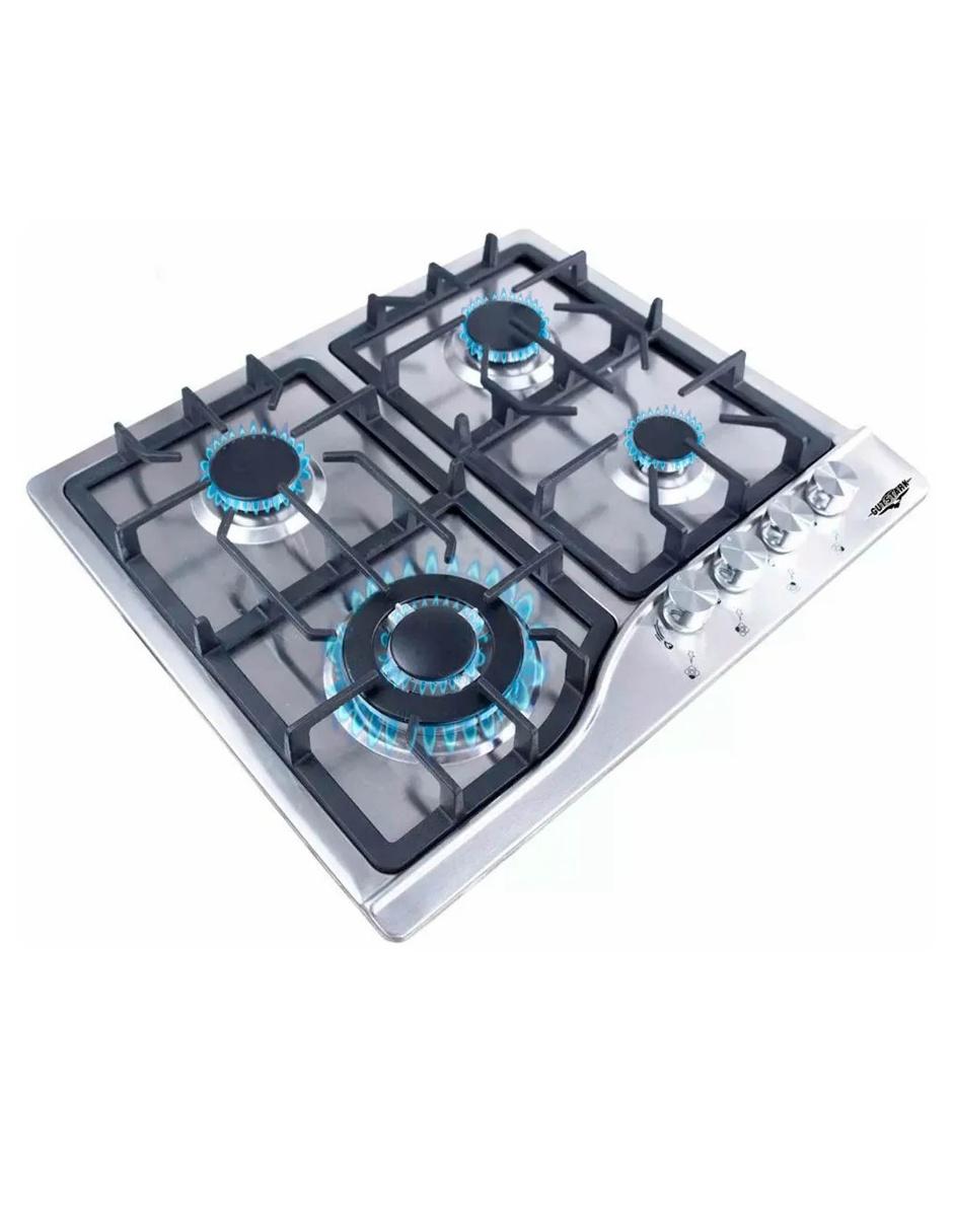 Parrilla a gas lp empotrable 5